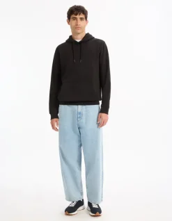Celio Sweat regular à capuche 100% coton -^Homme Jogness|Sweats