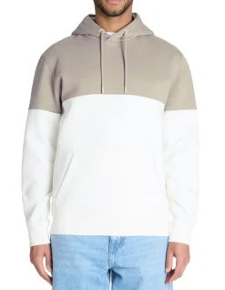 Celio Sweat regular à capuche coton mélangé - marron^Homme Sweats