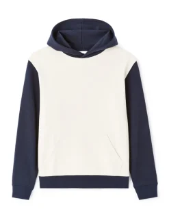 Celio Sweat regular capuche 100% coton - marine^Homme Sweats