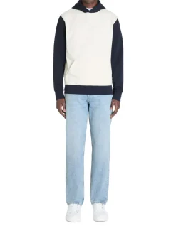 Celio Sweat regular capuche 100% coton - marine^Homme Sweats