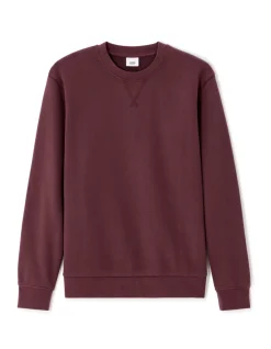 Celio Sweat regular col rond 100% coton - bordeaux^Homme Sweats
