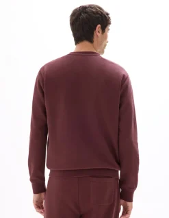 Celio Sweat regular col rond 100% coton - bordeaux^Homme Sweats