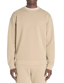 Celio Sweat regular col rond 100% coton - beige^Homme Jogness|Sweats