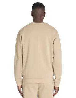 Celio Sweat regular col rond 100% coton - beige^Homme Jogness|Sweats