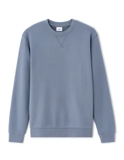 Celio Sweat regular col rond 100% coton - bleu clair^Homme Sweats