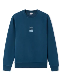 Celio Sweat regular col rond coton mélangé - bleu^Homme Sweats