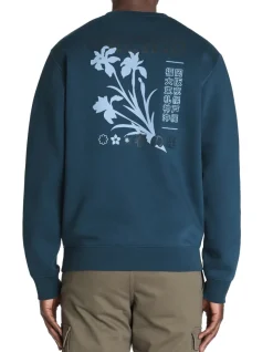 Celio Sweat regular col rond coton mélangé - bleu^Homme Sweats