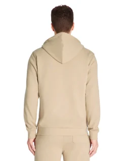 Celio Sweat zippé à capuche 100% coton - beige^Homme Sweats