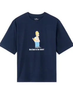 Celio The Simpson - T-shirt marine^Homme T-Shirts|Collabs