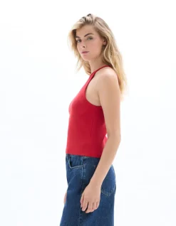 Celio Top côtelé à bretelles -^Femme T-Shirts & Tops
