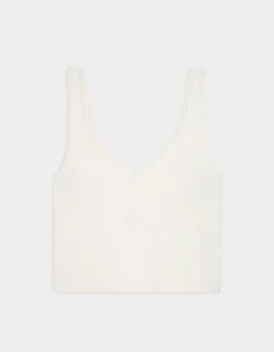 Celio Top sans coutures - écru^Femme Sportswear|Loungewear