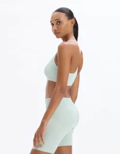 Celio Top sans coutures à fines bretelles - vert^Femme Sportswear|Loungewear