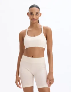 Celio Top sans coutures à fines bretelles - écru^Femme Sportswear|Loungewear