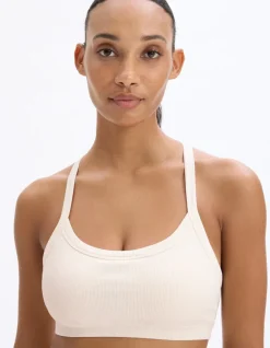Celio Top sans coutures à fines bretelles - écru^Femme Sportswear|Loungewear