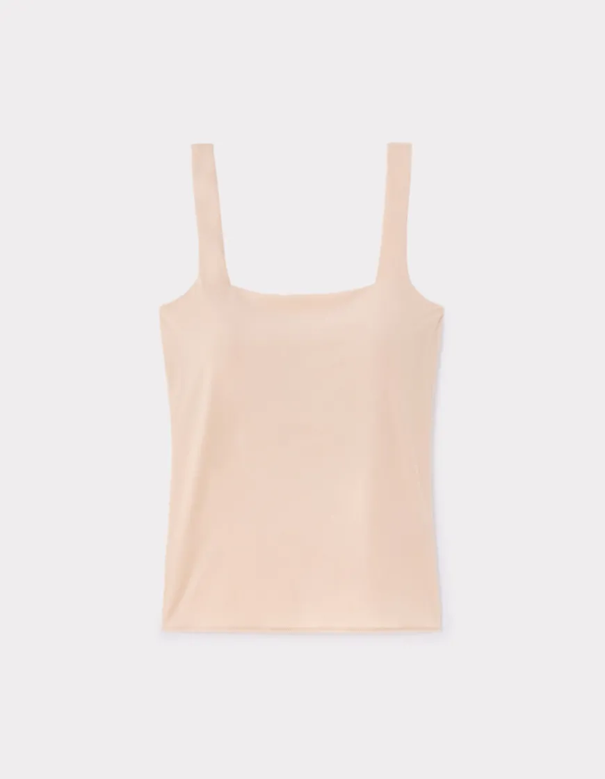 Celio Top seconde peau à fines bretelles – beige^Femme Sous-Vêtements
