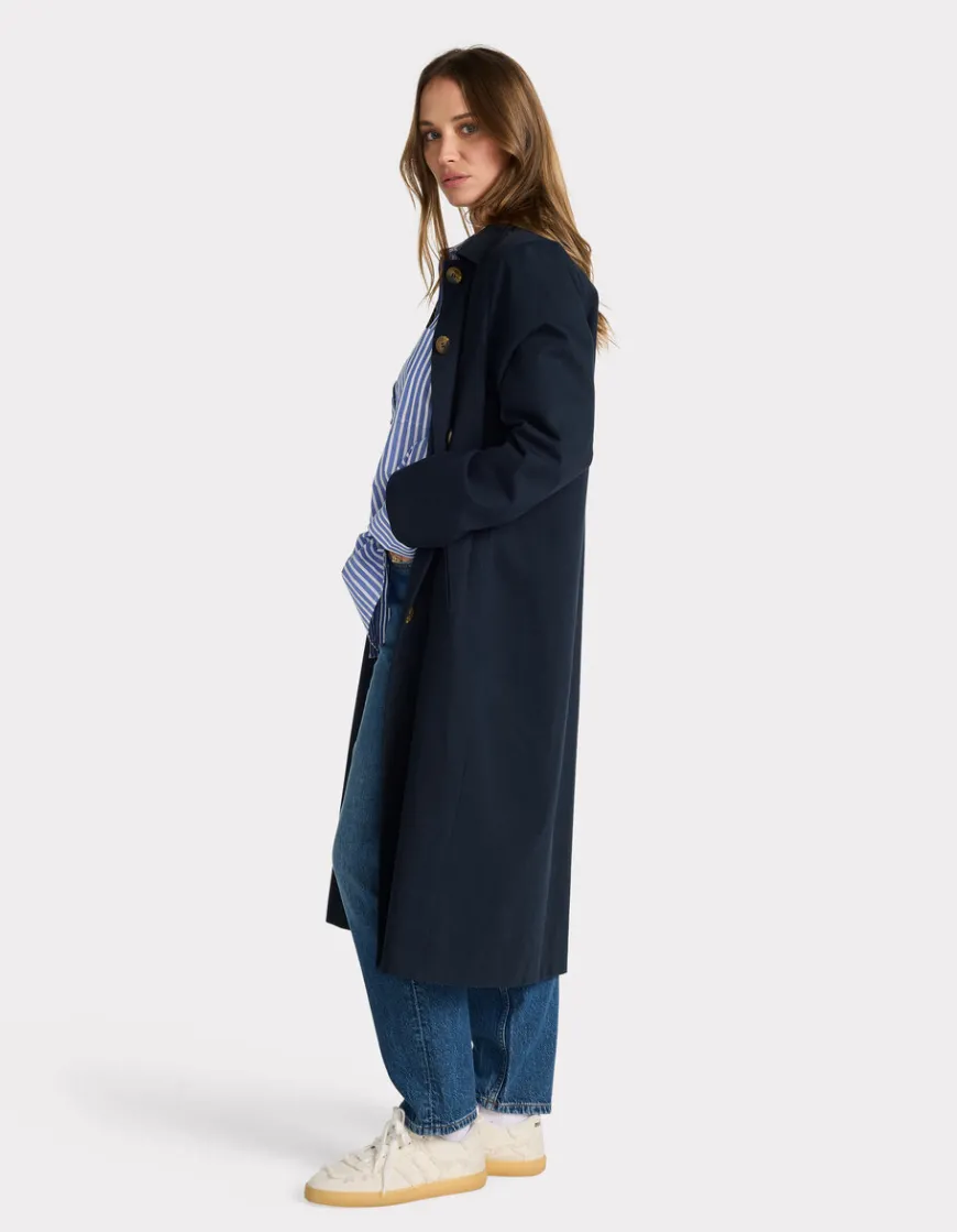 Celio Trench long boutonné -^Femme Les Meilleures Ventes|Manteaux
