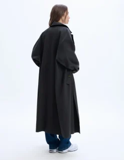 Celio Trench oversize - gris anthracite^Femme Les Meilleures Ventes|Manteaux