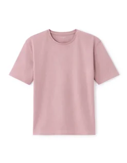 Celio T-shirt 100% coton biologique col rond - rose^Femme T-Shirts & Tops