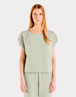 Celio T-shirt ample sans manches HOME - vert^Femme Sportswear|Les Ensembles