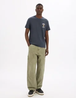 Celio T-shirt Best Pap'apéro avec coffret - marine^Homme T-Shirts
