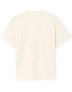 Celio T-shirt boxy col rond - beige^Homme T-Shirts