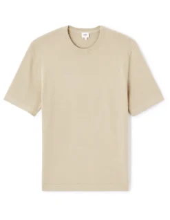 Celio T-shirt boxy col rond - beige^Homme T-Shirts