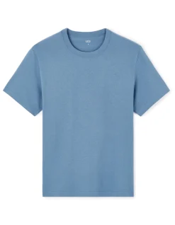 Celio T-shirt boxy col rond 100% coton - marine^Homme T-Shirts