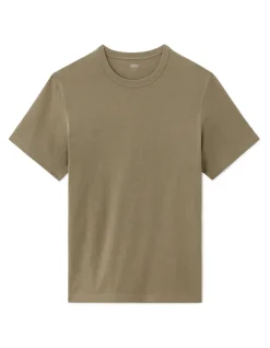 Celio T-shirt boxy col rond 100% coton - marron^Homme T-Shirts