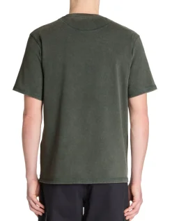 Celio T-shirt boxy col rond 100% coton pigment - gris^Homme T-Shirts