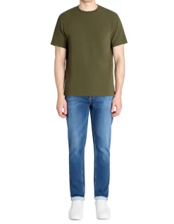 Celio T-shirt boxy col rond coton mélangé -^Homme T-Shirts
