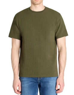 Celio T-shirt boxy col rond coton mélangé -^Homme T-Shirts