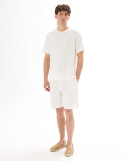 Celio T-shirt boxy col rond plissée -^Homme T-Shirts|Costumes Casual