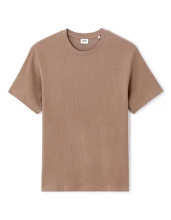 Celio T-shirt boxy col rond plissée -^Homme T-Shirts|Costumes Casual