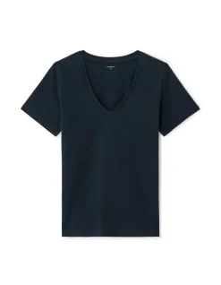 Celio T-shirt en coton à col V -^Femme Les Essentiels Aux Meilleurs Prix|T-Shirts & Tops