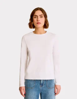 Celio T-shirt en coton à manches longues -^Femme T-Shirts & Tops