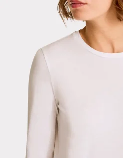 Celio T-shirt en coton à manches longues -^Femme T-Shirts & Tops