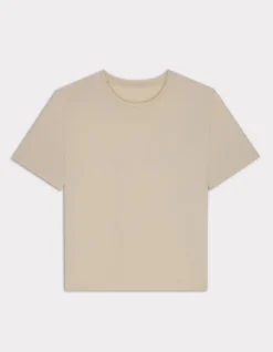 Celio T-shirt en coton biologique col rond - bleu mer^Femme T-Shirts & Tops