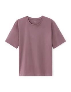 Celio T-shirt en coton biologique col rond - violet^Femme T-Shirts & Tops