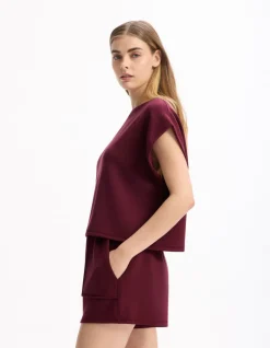 Celio T-shirt large sans manches - violet^Femme Sportswear