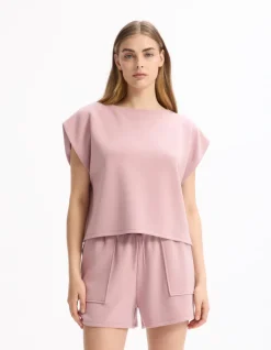 Celio T-shirt large sans manches - rose^Femme Sportswear