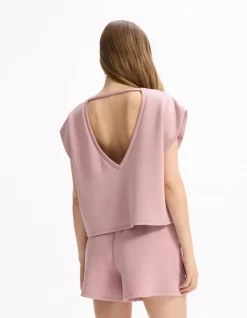 Celio T-shirt large sans manches - rose^Femme Sportswear