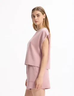 Celio T-shirt large sans manches - rose^Femme Sportswear