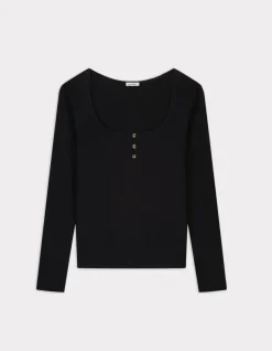 Celio T-shirt maille pointelle -^Femme T-Shirts & Tops