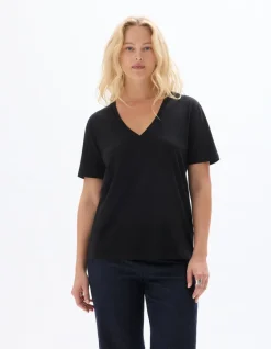 Celio T-shirt manches courtes à col V -^Femme T-Shirts & Tops
