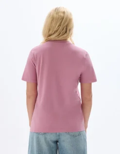 Celio T-shirt manches courtes à col V - rose^Femme T-Shirts & Tops