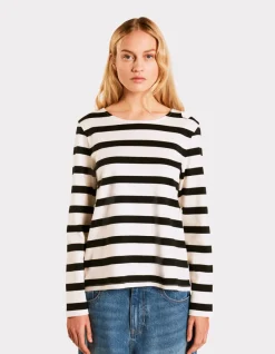 Celio T-shirt marinière à manches longues -^Femme T-Shirts & Tops