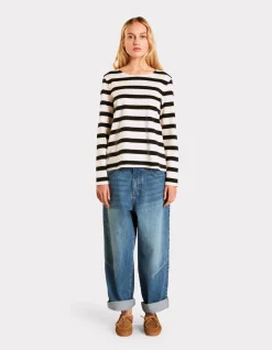 Celio T-shirt marinière à manches longues -^Femme T-Shirts & Tops