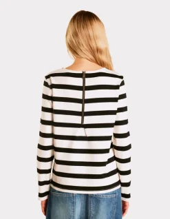 Celio T-shirt marinière à manches longues -^Femme T-Shirts & Tops