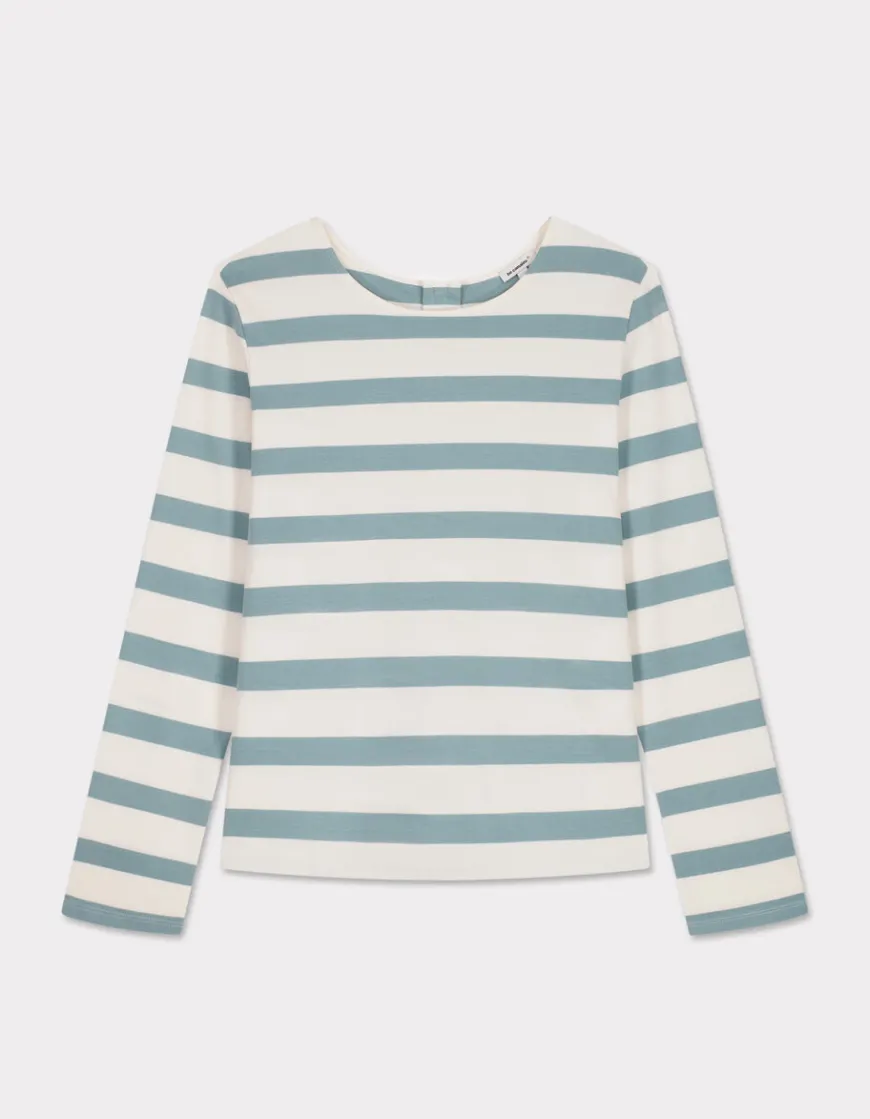 Celio T-shirt marinière à manches longues - vert^Femme T-Shirts & Tops