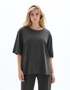 Celio T-shirt oversize - gris^Femme Sportswear|Loungewear